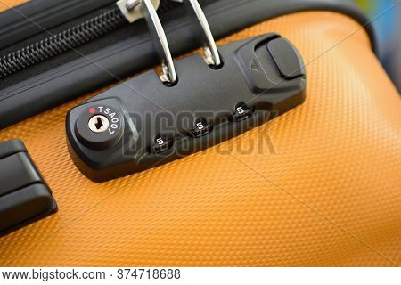 Tsa Accepted Lock On Luggage Bag Or Suitcase (transportation Security Administration Of Us)