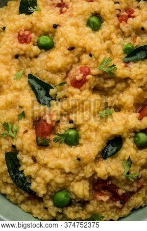 Dalia Khichdi Or Daliya Khichadi Is A Delicious One Pot Meal Made From Broken Wheat And Vegetables,