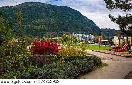 The Village Of Harrison Hot Springs Is A Small Resort Town At The Southern End Of Harrison Lake In T