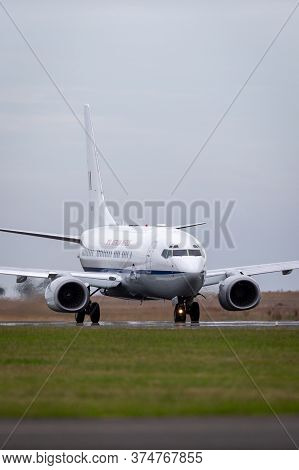 Avalon, Australia - February 27, 2015: Royal Australian Air Force (raaf) Boeing 737-7df Vip Transpor