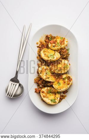 Masala Anda Fry Made Using Chicken Egg Is An Indian Starter
