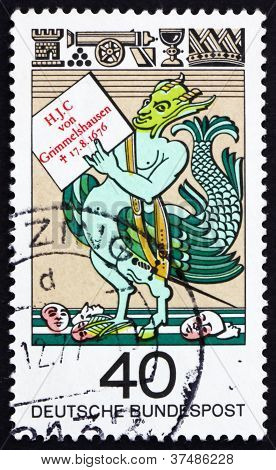 邮票德国 1976 Simplicissimus Teutsch
