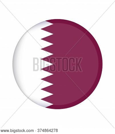 National Qatar Flag, Official Colors And Proportion Correctly. National \nqatar Flag.