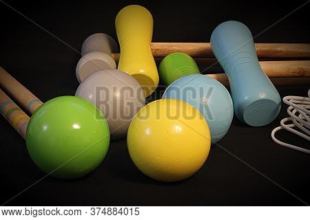 Mini Croquet Game for Children to play in the Garden