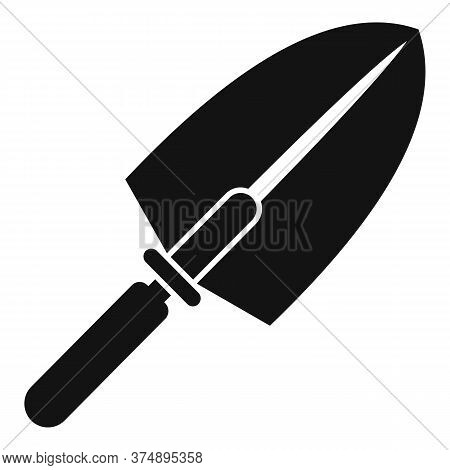 Tiler Trowel Icon. Simple Illustration Of Tiler Trowel Vector Icon For Web Design Isolated On White 