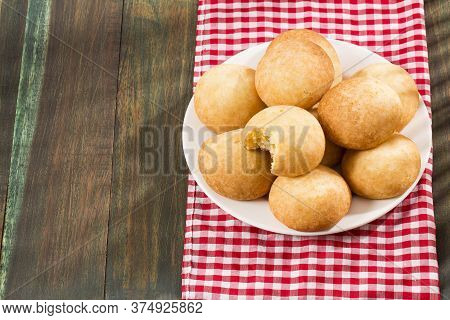 Delicious Almojabana Colombian Preparation - Text Space