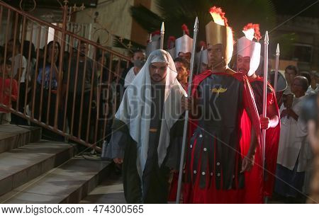 Fogarel Procession In The City Of Serrinha