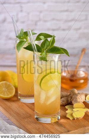 Incredible Lavender Lemonade. It's Sweetened And Flavored With Homemade Lavender Honey Syrup To Make