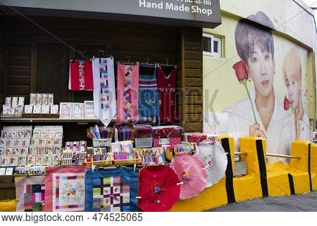 Souvenirs Gifts Products In Local Shop For Korean People Foreign Travelers Travel Visit Buy Shopping