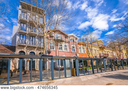 Colorful Architecture Of Podgorica City Center, Capital Of Monntenegro