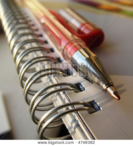 Ball-point e Notebook