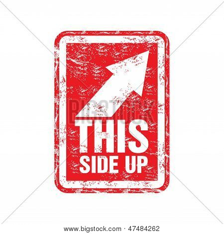 このスタンプ サイドアップ