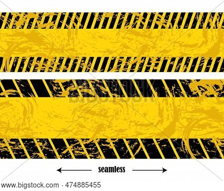 Chernobyl Warning Sign. Barrier Tape .radiation Warning. Contamination Zone.nuclear Energy Concept.c