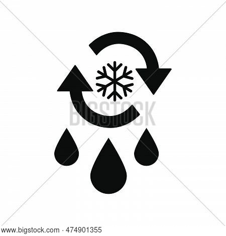 Defrost Icon Sign Illustration On White Background..eps