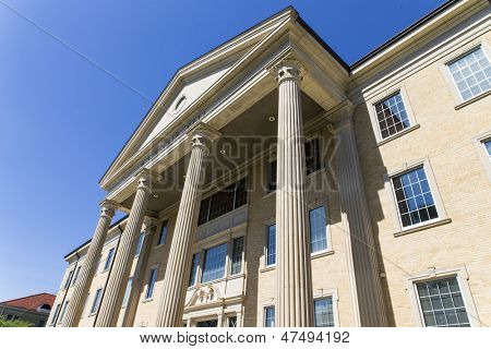 Fort WORTH - MAR 15: Texas Christian University (kontroler) jest prywatną, koedukacyjnej uczelni znajduje się 