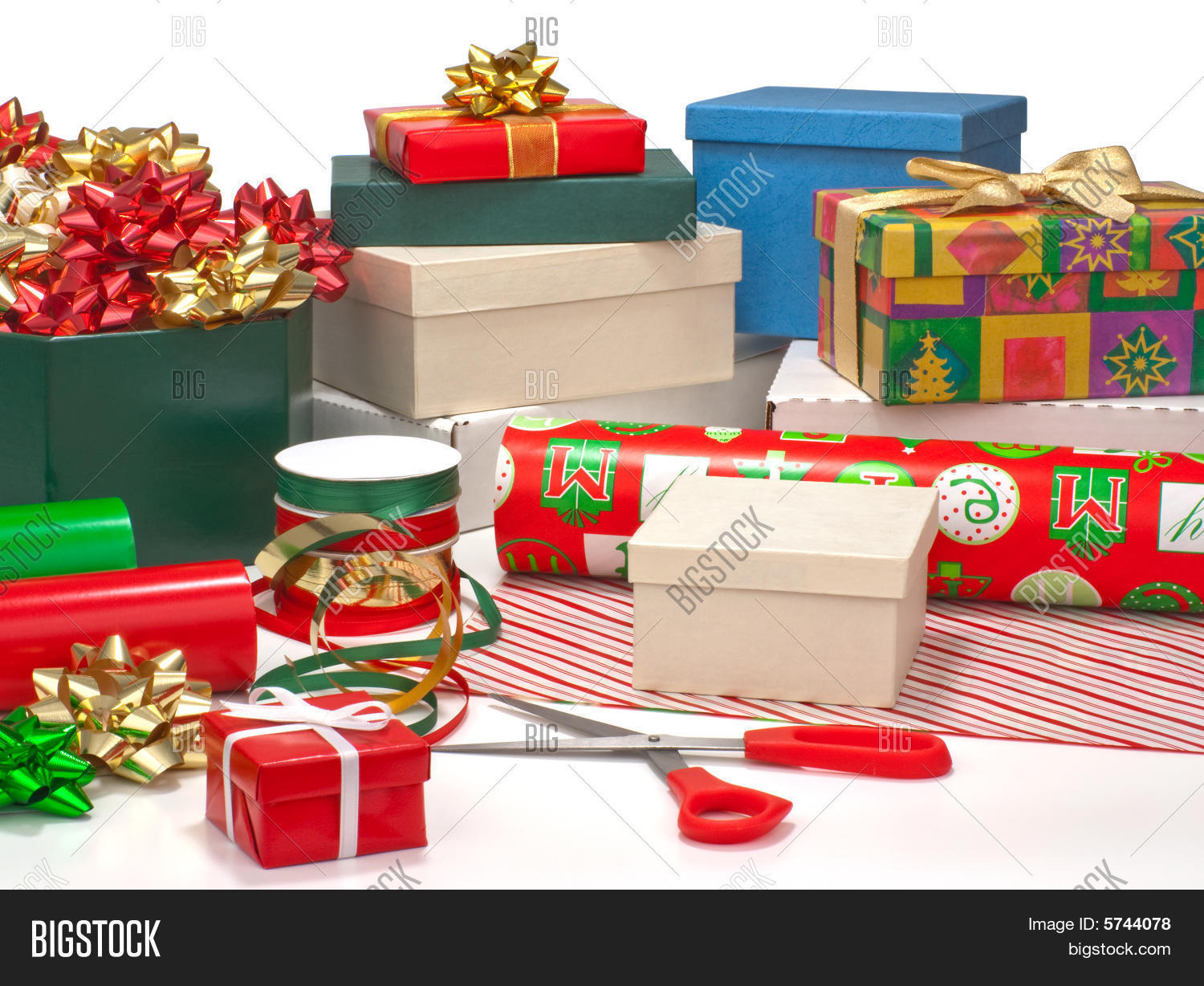 Wrapping Christmas Image & Photo (Free Trial) Bigstock