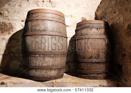 Wood Barrel