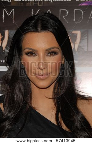 Kim Kardashian at a celebration for the re-launch of KimKardashian.com, the Tea Room, Hollywood, CA. 06-25-10