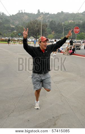 Yancy Arias at the Padres Contra El Cancer Annual Stand for Hope 5K Run Walk, Rose Bowl, Pasadena, CA. 06-26-10
