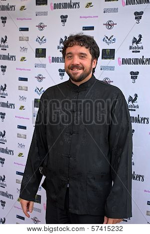 Francis Abbey at a screening of 