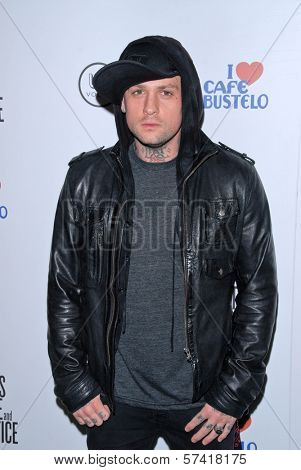 Benji Madden at the Artists for Peace and Justice 