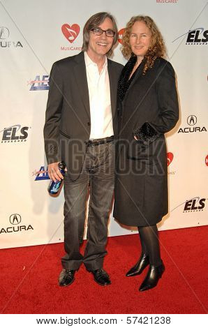 Jackson Browne and Dianna Cohen at the 2010 MusiCares Person Of The Year Tribute To Neil Young,  Los Angeles Convention Center, Los Angeles, CA. 01-29-10