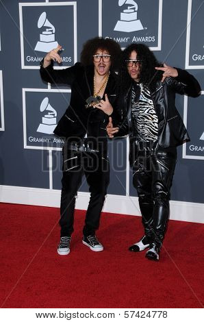 LMFAO at the 52nd Annual Grammy Awards - Arrivals, Staples Center, Los Angeles, CA. 01-31-10