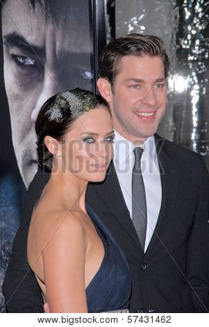 Emily Blunt and John Krasinski  at 