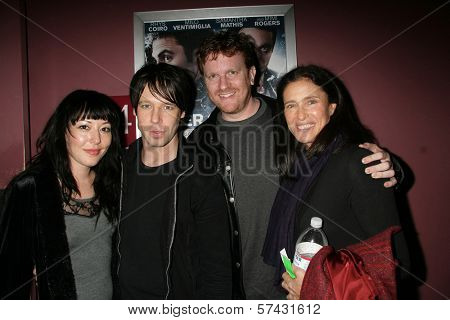 Alyssa Lobit, Vince Vieluf, Gil Cates Jr. and Mimi Rogers  at the 