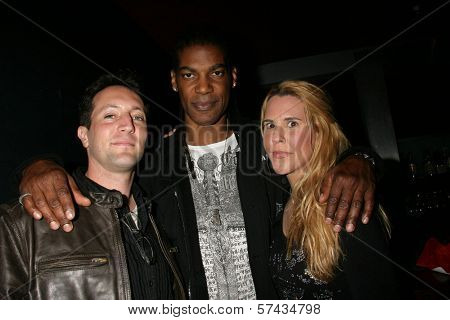 Marc Clebanoff, William Romeo and Shannon Lynn at the 
