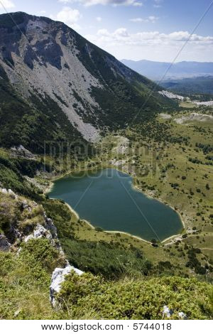 Satorsko sø - i de vestlige regioner i Bosnien