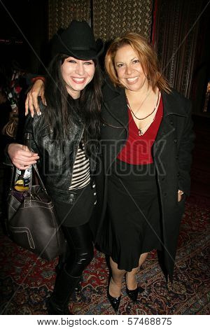 Elissa Dowling and Sophia Santi  at the Playback Wrap Party, House of Blues, West Hollywood, CA. 04-04-10