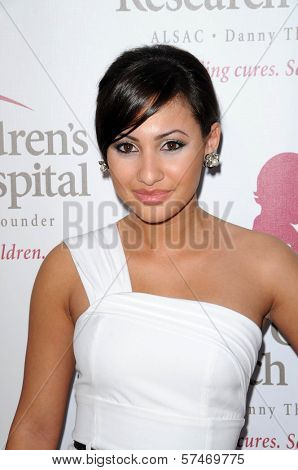 Francia Raisa  at the St. Jude's 