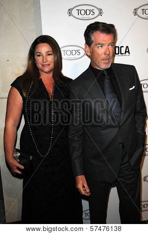 Keely Shaye Smith and Pierce Brosnan  at the Tod's Beverly Hills Boutique Opening Celebration, Tod's Boutique, Beverly Hills, CA. 04-15-10