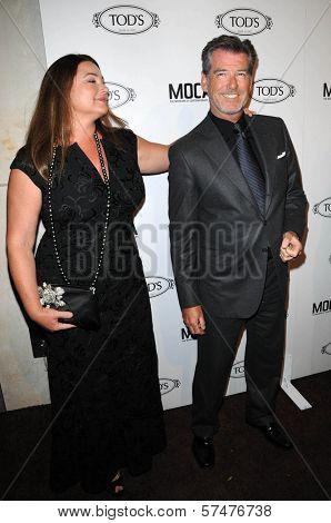 Keely Shaye Smith and Pierce Brosnan at the Tod's Beverly Hills Boutique Opening Celebration, Tod's Boutique, Beverly Hills, CA. 04-15-10