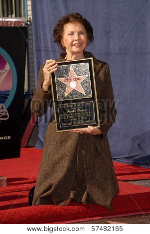 Leslie Caron at the star ceremoney for Leslie Caron into the Hollywood Walk of Fame, Hollywood, CA. 12-08-09