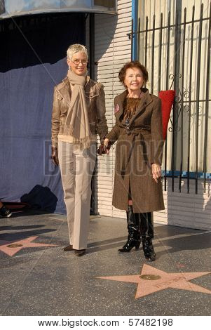 Leslie Caron and Patricia Kelly  at the star ceremoney for Leslie Caron into the Hollywood Walk of Fame, Hollywood, CA. 12-08-09
