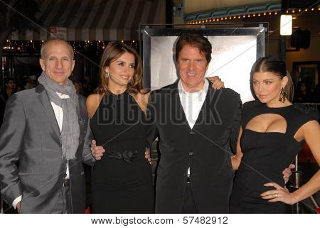John DeLuca, Penelope Cruz, Rob Marshall and Stacy Ferguson at the 