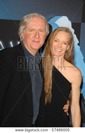 James Cameron and Suzy Amis  at the Los Angeles Premiere of 'Avatar,' Chinese Theater, Hollywood, CA. 12-16-09