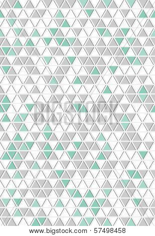 The Abstract Triangle Background