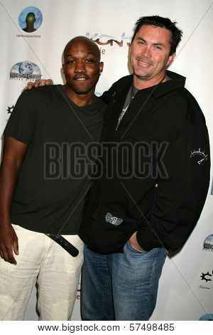 JJ Rogers and Lazrael Lison  at the 