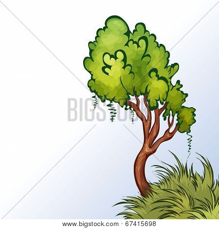 Vector illustration of tree