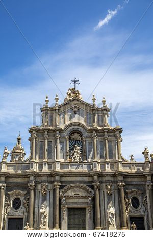 Cathedral Of Santa Agata In Catania