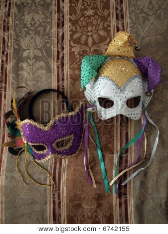 Máscaras de Carnaval de tela 3