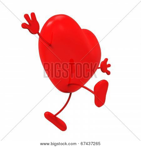 Person Heart Indicates Health Check And Care