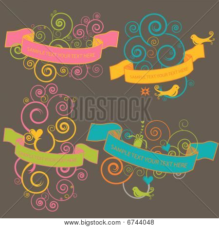 4 Retro Design elemek