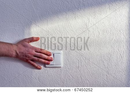 Turning light switch