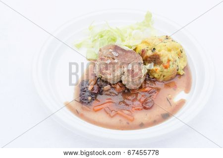 Fillet Of Pork Marinated In Brandy