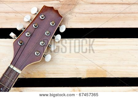 mandolin headstock background