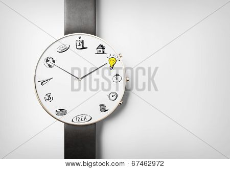 Business watch concept